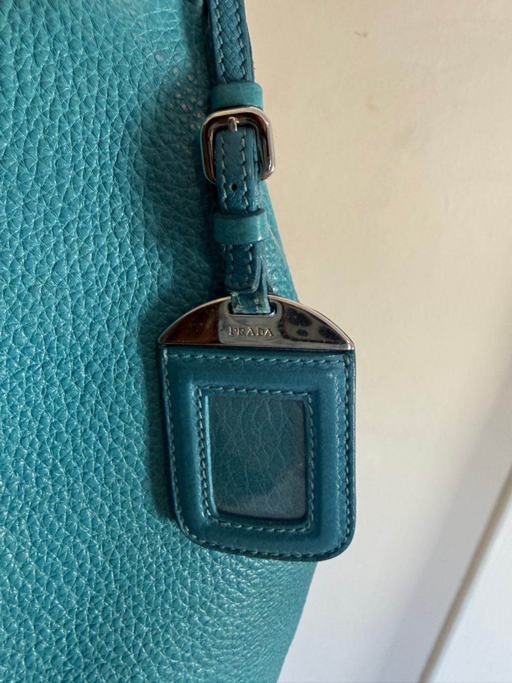 Prada Vitello Daino Open Shopper Tote Bag - Picture 4 of 16